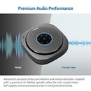 C300 Bluetooth 5.0 Conference Speakerphone with 6 Mics, 24 hrs Call Time, App Controlled