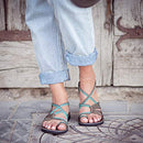 Palm Leaf Flat Summer Sandals for Women | Perfect for the Beach Walking & Dressy