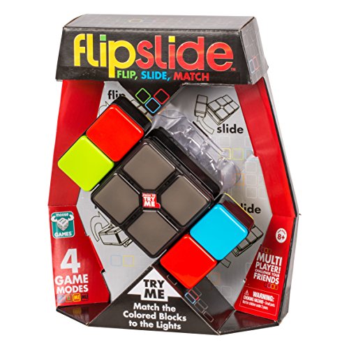 Flipslide Game, Electronic Handheld Game | Flip, Slide, and Match the Colors