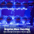 4 Tier Round Cupcake Stand – Premium Cupcake Holder – Acrylic Cupcake Tower