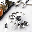 Magnetic Measuring Spoons Set-Kitchen Measuring Spoon Stainless Steel  (8Pcs)