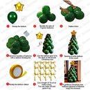 Christmas Balloon Garland Arch kit 96 Pieces Christmas tree Balloons