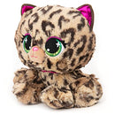 Lushes Designer Fashion Pets Sadie Spotson Leopard Cat Plush, Premium Stuffed Animal