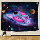 Astronaut Wall Fantasy Space Tapestry (60L x 50W inches)