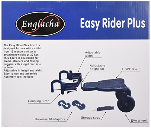 Englacha Easy Rider Trailer - Standing Platform - Quick and Easy to Use