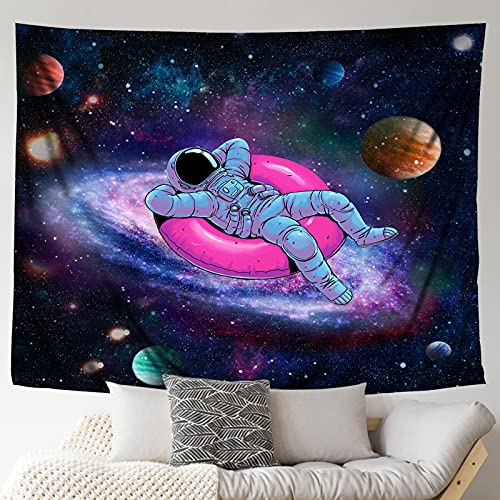 Astronaut Wall Fantasy Space Tapestry (60L x 50W inches)