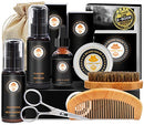 Beard Grooming Kit w/Beard Conditioner,Beard Oil,Beard Balm,Beard Brush
