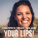 ChapStick Moisturizer Original Lip Balm Tubes, SPF 15 and Skin Protectant - 0.15 Oz