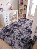 5.3 x 7.5 Feet Shag Area Rug, Super Soft Fluffy Shaggy Rugs Floor Carpet for Living Room