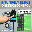 926 III 60W Digital Display Soldering Iron Station Kit w 2 Helping Hands, 6 Extra Iron