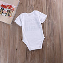 Auntie Letter Print Short Sleeve Infant Clothing (Don't Make me Call My Auntie)