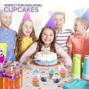 Stock Your Home Individual Plastic Cupcake Containers Disposable with Lid (50 Ct)