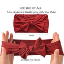 Prohouse 16PCS Baby Nylon Headbands Hairbands Hair Bow Elastics for Baby Girls Newborn Infant Toddlers Kids