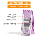 Multipurpose Sewing Clips with Tin Box Package, Assorted Colors, Pack of 100