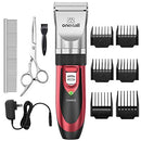 Pet Grooming Clipper Kits Low noise Oneisall Dog and Cat Rechargeable Cordless