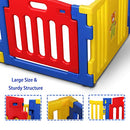 Kidzone Interactive Baby Playpen 8 Panel Safety Gate Children Play Center Home