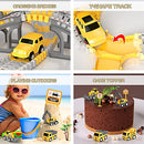 iHaHa 236 PCS Construction Race Tracks for Kids Boys Toys, 6 PCS Construction Car and Flexible Track Playset Create A Engineering Road Gifts for 3 4 5 6 Year Old Boys Girls Best Toys