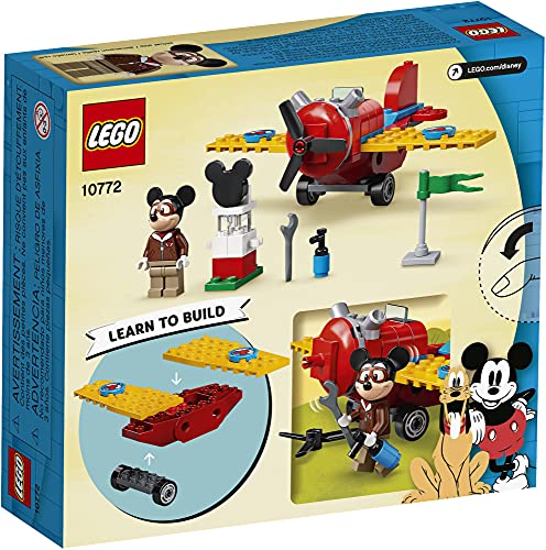 LEGO Disney Mickey and Friends Mickey Mouse’s Propeller Plane 10772 Building Kit Toy