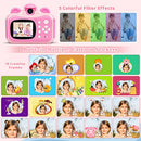 Instant Print Digital Camera for Kids, Toddler Camera with Zero Ink Print Paper, 20MP