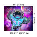 Astronaut Wall Hanging Space Galaxy Psychedelic Tapestry