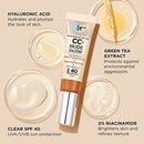 Cc+ Nude Glow Lightweight Foundation + Glow Serum With Spf 40 - With Niacinamide