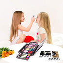 Tomons Makeup Toys Real Kids Makeup Kit for Girl,FoldOut Makeup Palette w/ Mirror