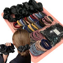 755PCS Hair Accessories for Woman Set Seamless Ponytail