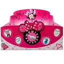 Delta Children Interactive Wood Toddler Bed, Disney Minnie Mouse