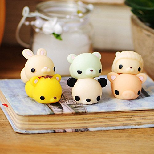 30 PCS Squishies Mochi Squishy Toys, Mini Kawaii Animals Squeeze Stress Relief Toys