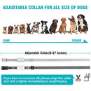 Bousnic Dog Shock Collar for 2 Dogs - (8-120lbs) Waterproof Rechargeable Electric Dog Training Collar with Remote for Small Medium Large Dogs with Beep Vibration Safe Shock Modes(Grey)