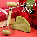 Jade Roller & Gua Sha Set Face Roller and Gua Sha Facial Tools for Skin Care Routine