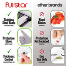 Vegetable Chopper, Mandoline Slicer & Cheese Grater | Multi Blade French Fry Cutter