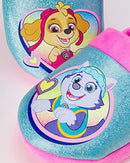 Girls’ Paw Patrol Slipper – Plush Fuzzy Skye and Everest Slippers (Toddler/Girl)
