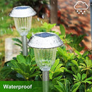 Solar Pathway Lights Garden Lights 7 Color Changing Outdoor Solar Yard Lights