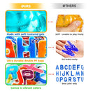 Learning Educational Sensory Toys for Kids: ABC Alphabet Letters Preschool Montessori Activities for Toddler 3 4 5 6 7 Years Old - Gel Squishy Fidget Sensory Toys for Autistic Children Anxiety Relief