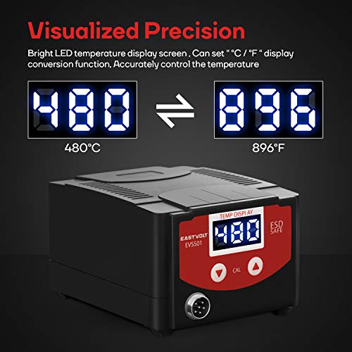 Digital Soldering Station with 10 Minute Sleep Function, Auto Cool Down