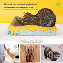 Cat Scratcher Cardboard Sofa Bed Couch, Large Size 20 inch Kitten Scratching Lounge
