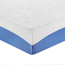 Olee Sleep Aquarius 10-Inch Memory Foam Mattress in Blue, Queen