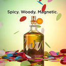 Curve for Men Cologne Spray, Spicy Woody Magnetic Scent for Day or Night, 4.2 Ounce