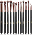 Eye Makeup Brushes 12pcs Rose Gold Eyeshadow Makeup Brushes Set