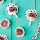 Mini Pop Molds, 9 Miniature Popsicle Molds With Sticks and Drip-guards