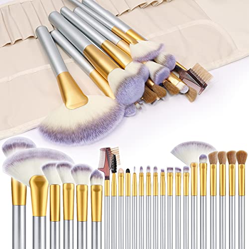 Make up Brushes, VANDER LIFE 24pcs Premium Cosmetic Makeup Brush Set