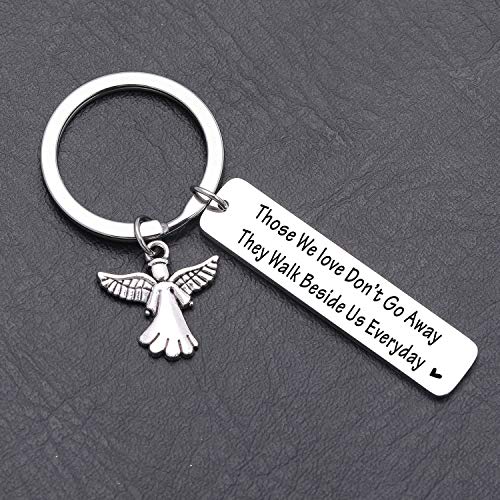 Memorial gift Sympathy Jewelry Sympathy Keychain