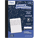 Primary Composition Notebook, Wide Ruled Comp Book, Lined Paper, Grades K-2 Writing Workbook