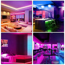 Led Strip Lights 65.6ft, Music Sync Color Changing Led Lights for Bedroom 5050 SMD 