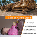 Musical Instruments Set, 15PCS Natural Wooden Percussion Tambourine Maracas Bells Instruments