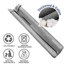 Twin Door Draft Stopper Weather Stripping Window Breeze Blocker Adjustable Door