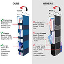 3 Shelf Hanging Locker Organizer for School, Gym, Work, Storage