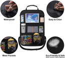 ONE PIX Backseat Car Organizer Mats Backseat Storage Bag with Table Holder for Kids