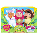 3 Pack Exotic Friends with Kitty Exclusive, Bull, Llama - 9”